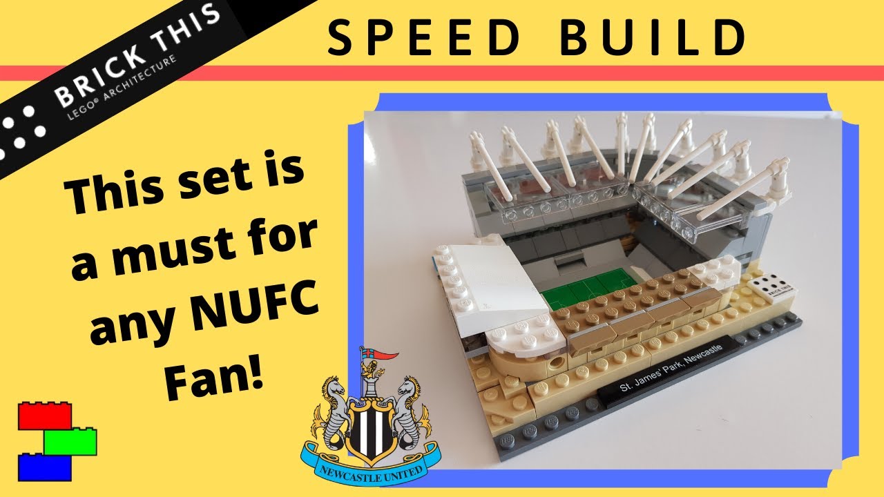 LEGO St James' Park | Brick This Custom Build | NUFC