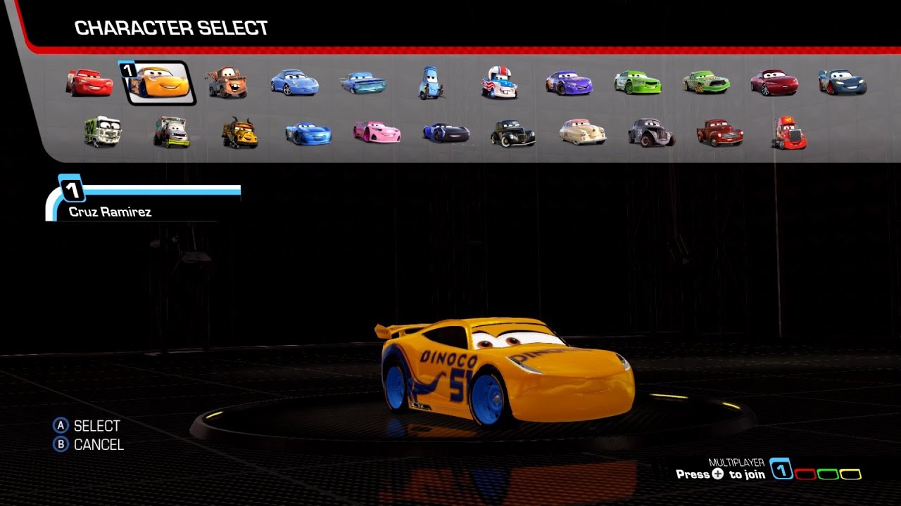 Cars 3 Driven to Win - Cruz Ramirez Gameplay (Switch)