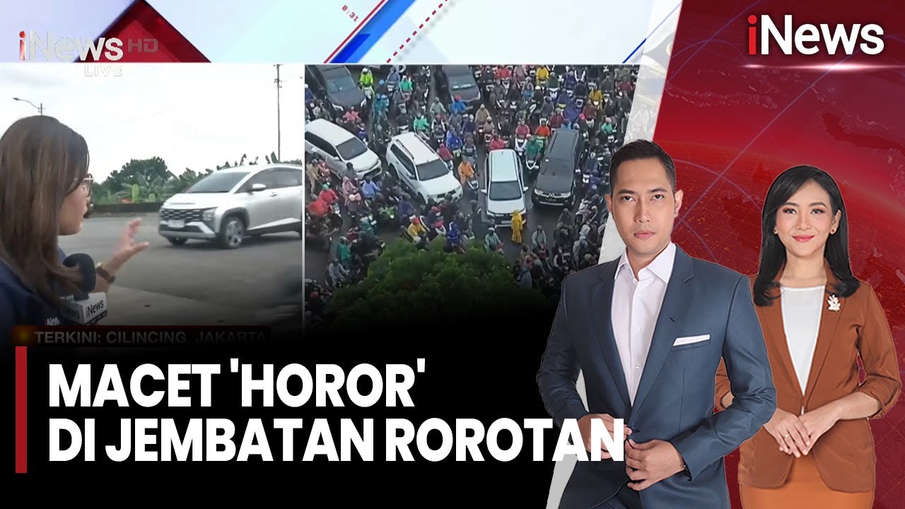 Macet 'Horor' di Jembatan Rorotan, Akibat Hujan dan Lonjakan Kendaraan |iNews Sore (02/02)