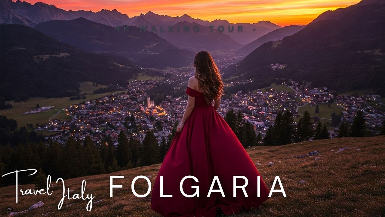 Folgaria -  Italy 4K Walking Tour - Captions & Immersive Sound [4K ] 📸 | Ep.17