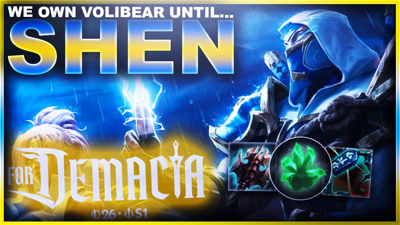 WE DESTROY A VOLIBEAR UNTIL HE BUYS BASIC ITEMS AS SHEN...