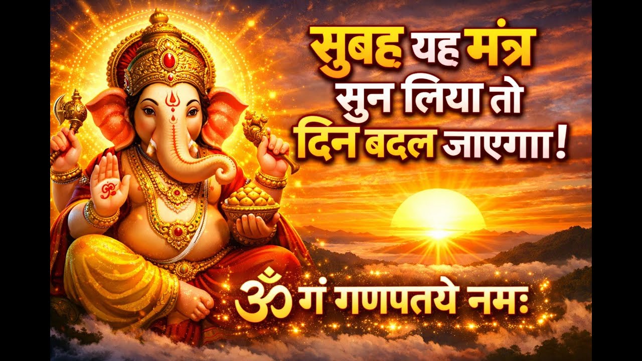 Om Gan Ganapataye Namah 108 Times 