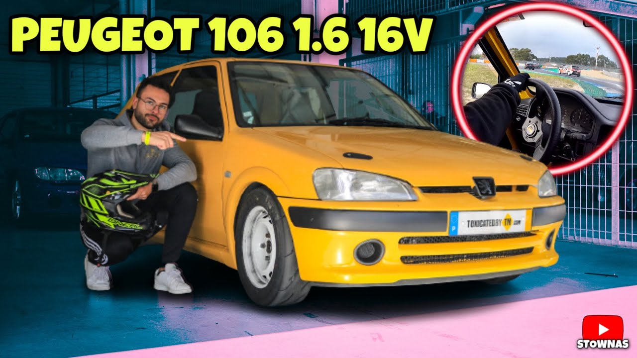 TRACK DAY DE PEUGEOT 106 1.6 150CV NO CIRCUITO DO ESTORIL *TOXICATED BY TM* | STOWNAS