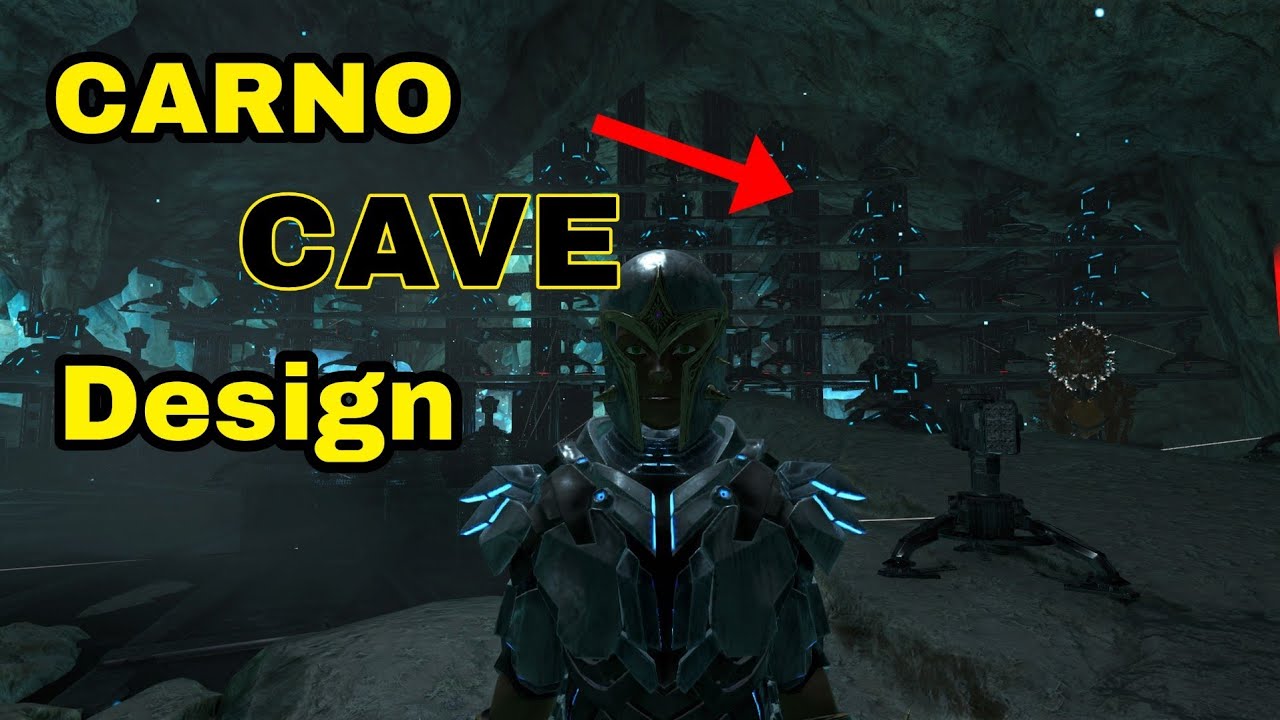 ALPHA CARNO CAVE Base Tour/Design|600 Special|Ark PvP