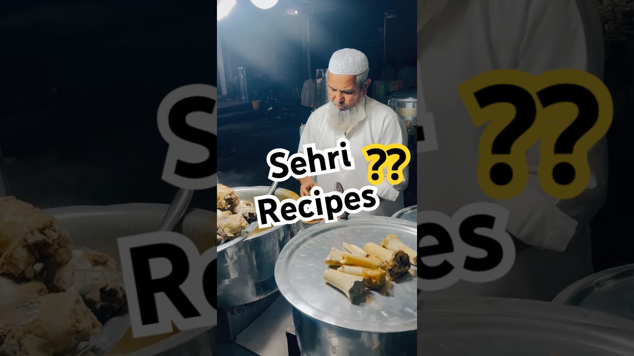 Sehri Mein Kya Khayein | Healthy Sehri Recipes #shorts #ramadan #sehriideas