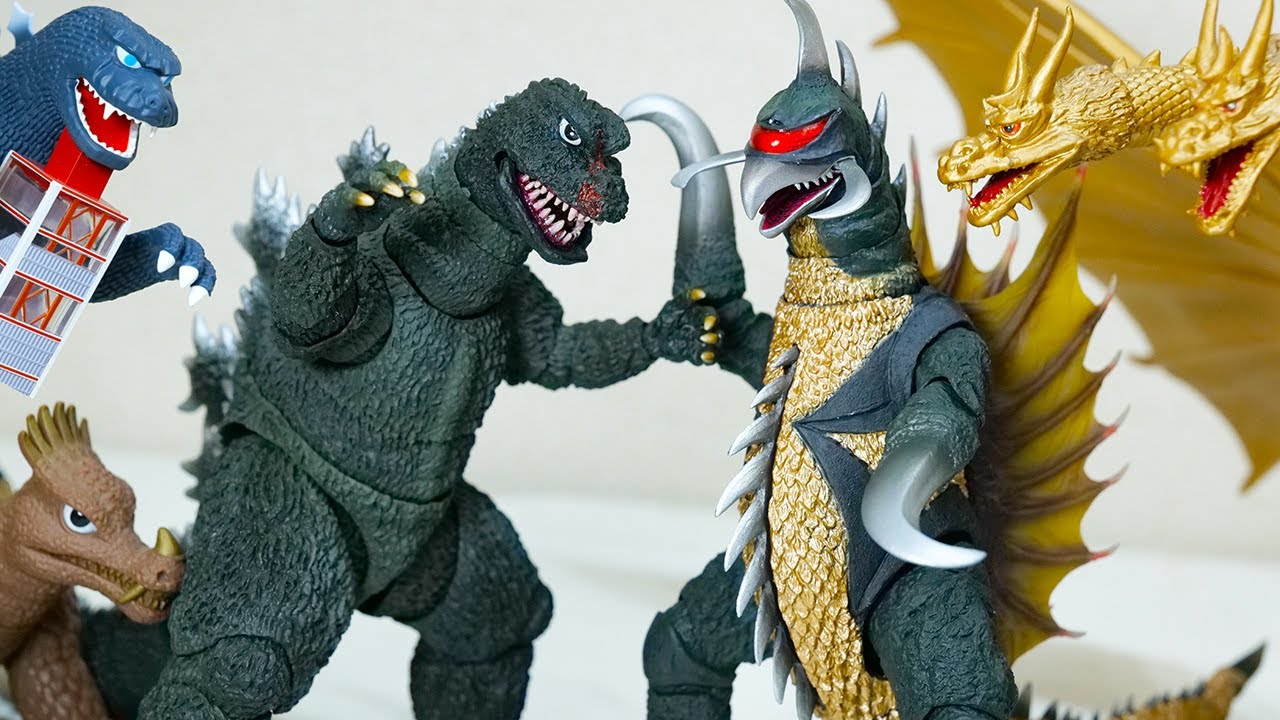 【S.H.MonsterArts】一番好きな昭和ゴジラをレビュー！！【ゴジラ対ガイガン】ヘドラ ゴジラ1972 ゴジラタワー モンスターアーツ