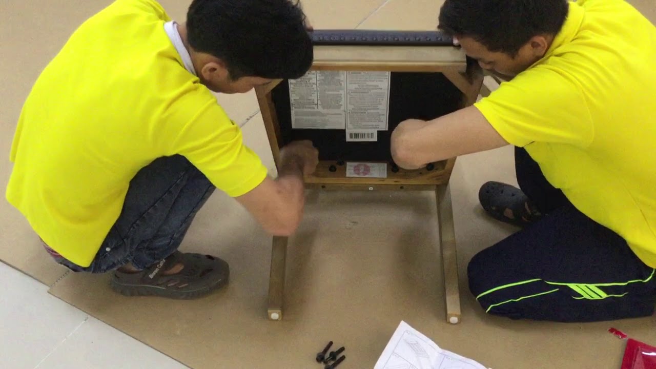 Booker Dining Chair Assembly Instructions