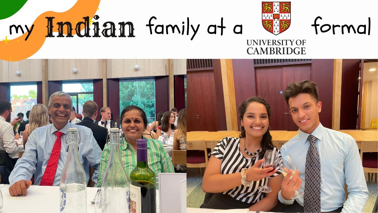 bringing my INDIAN family to a CAMBRIDGE FORMAL | Homerton College Cambridge (2022)