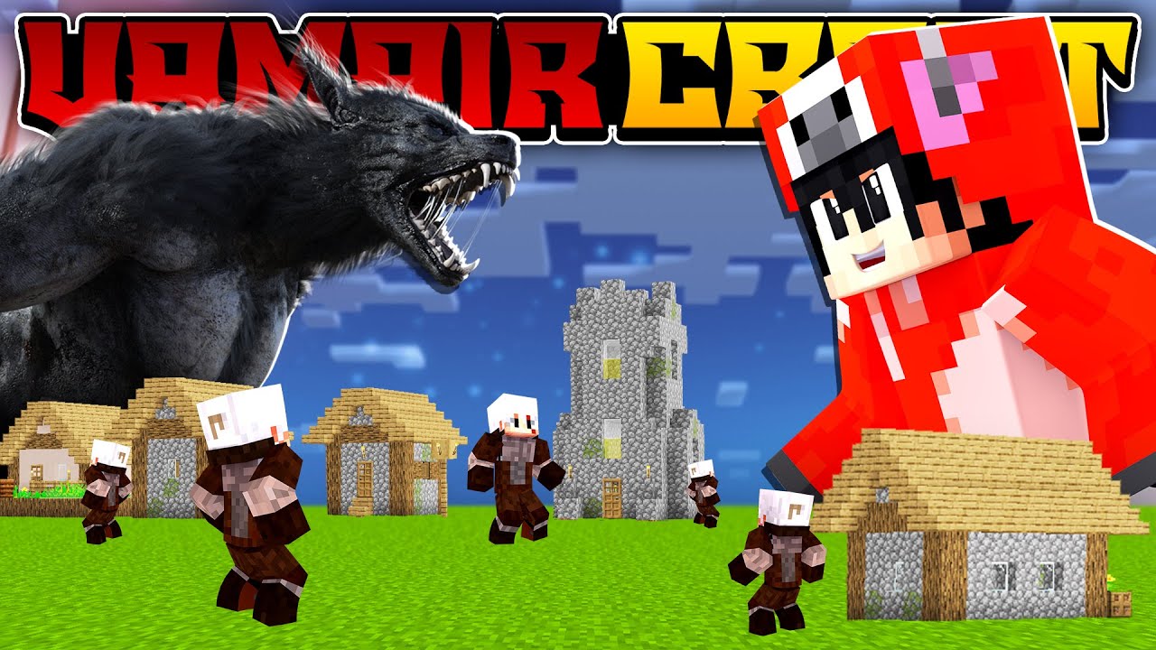 KARDEŞİMİN KÖYÜNÜ TROLLEDİM! | Minecraft VampirCraft #15
