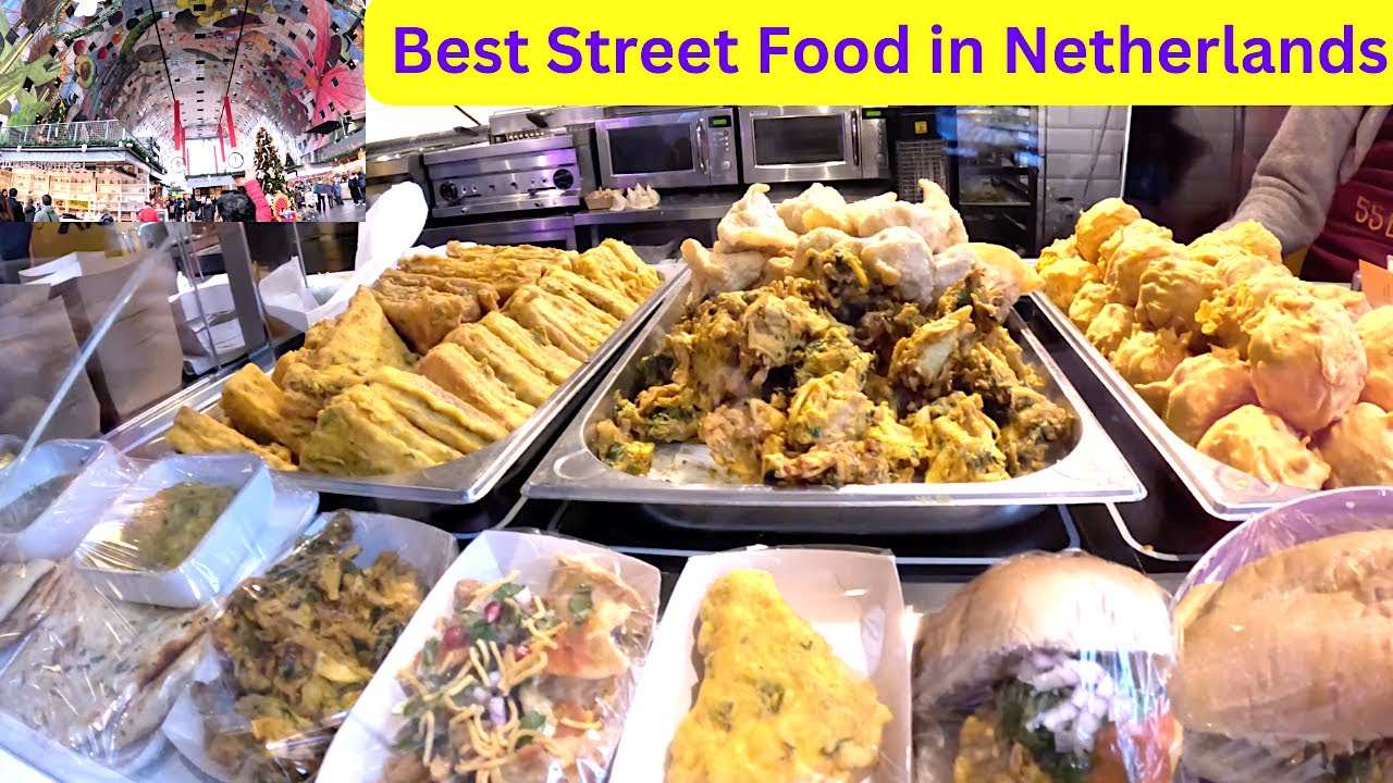Food Tour at Rotterdam Market Hall | Most famous Top Street Food Joint in Netherlands