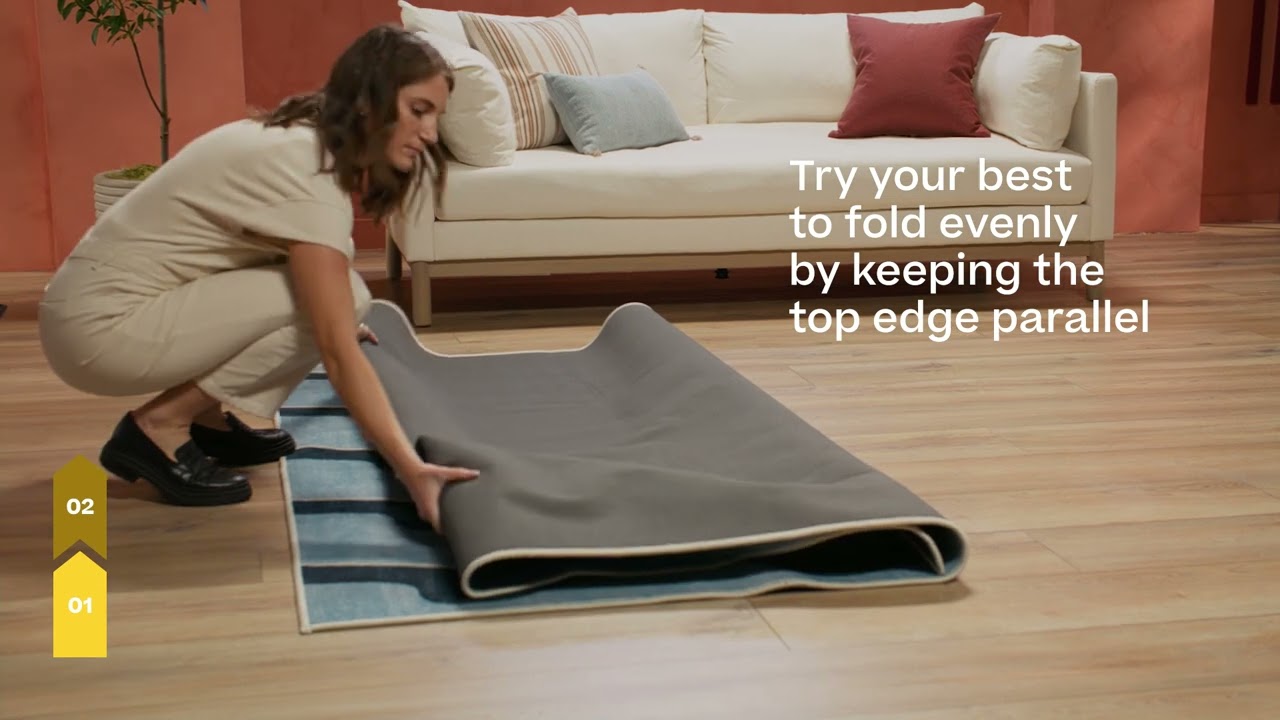 FAQ | How to Assemble Your Folded Pad Rug | Ruggable
