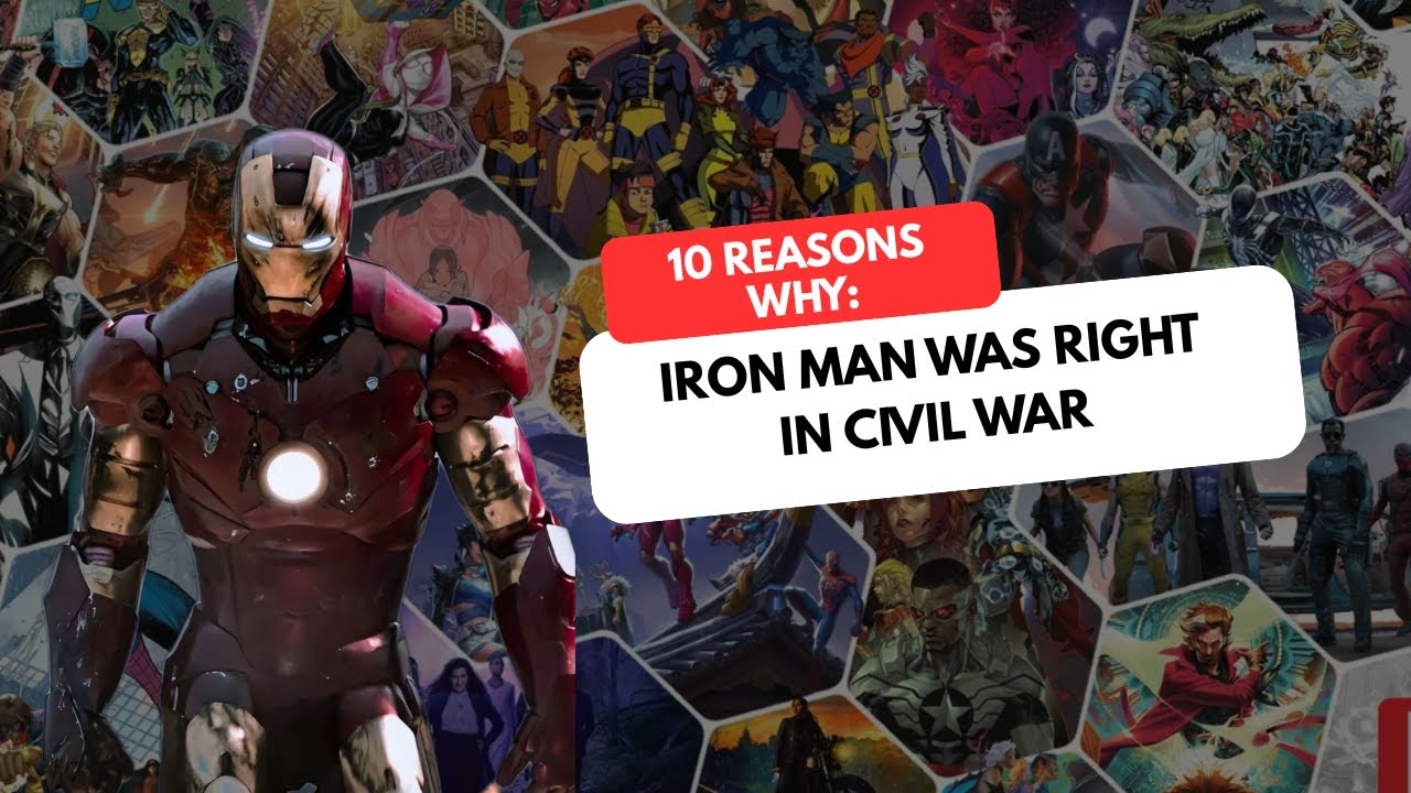 10 Reasons Why Iron Man Was Right in Civil War (MCU)