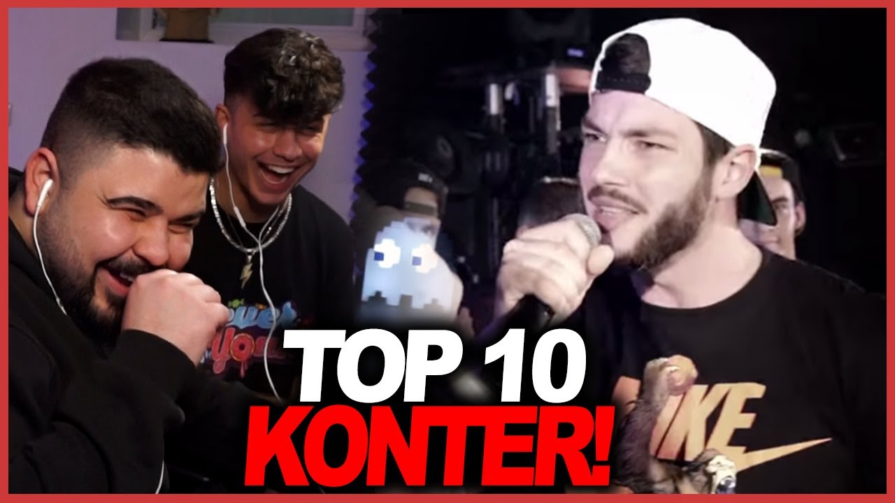 DIE TOP 10 KONTERLINES 😂 [RAP AM MITTWOCH & TOPTIER TAKEOVER] Reaction