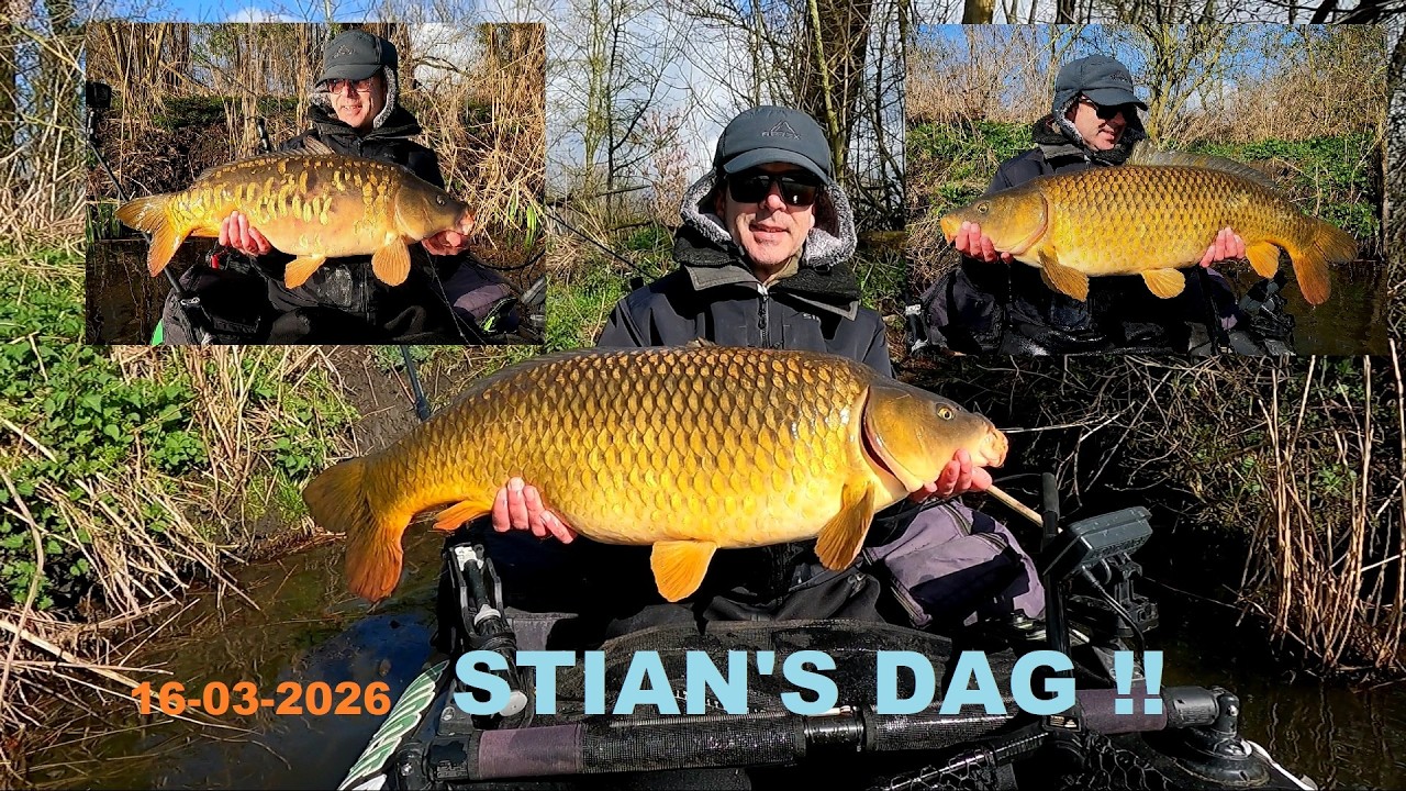 16 03 2026 STIAN'S DAG 3 mooie karpers!