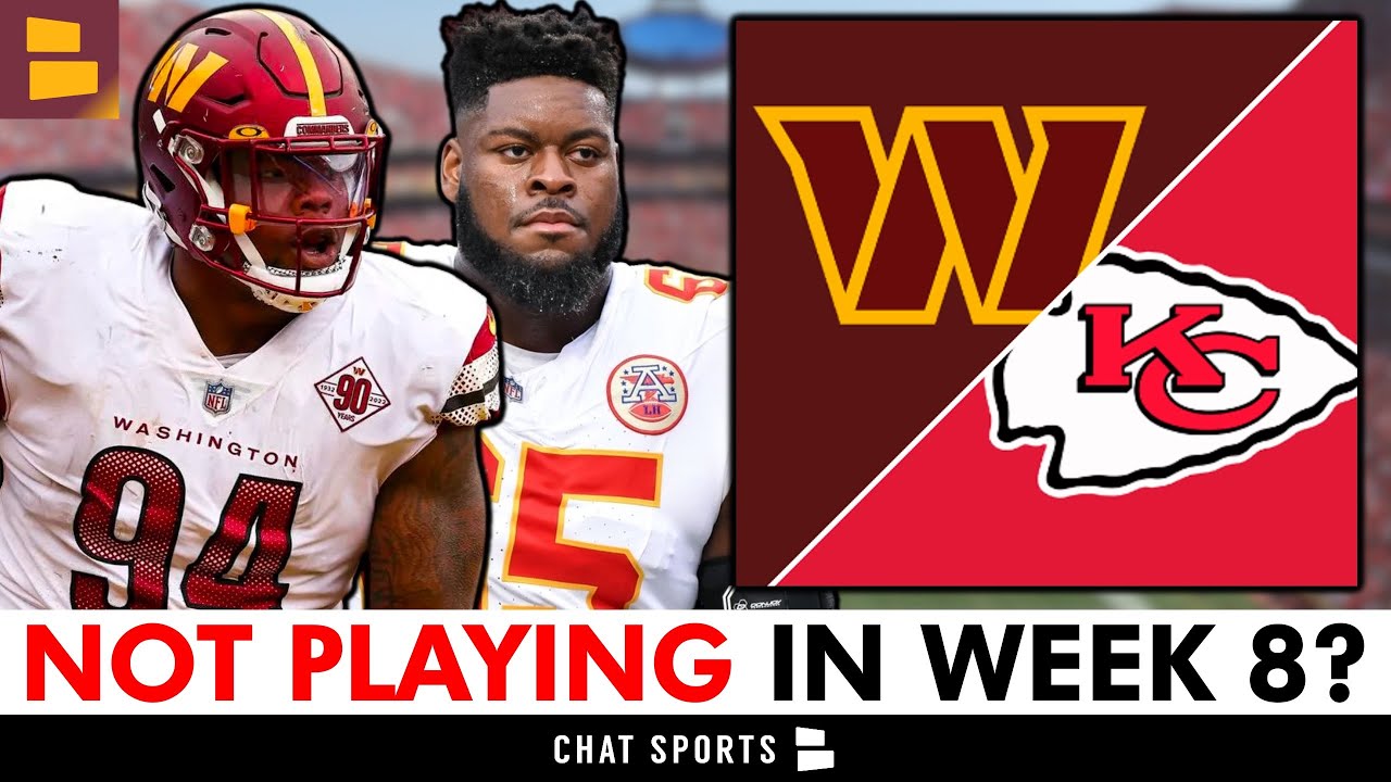 The Washington Commanders Just Got BIG INJURY NEWS That Impacts Their Week 8 Matchup vs. The Chiefs
