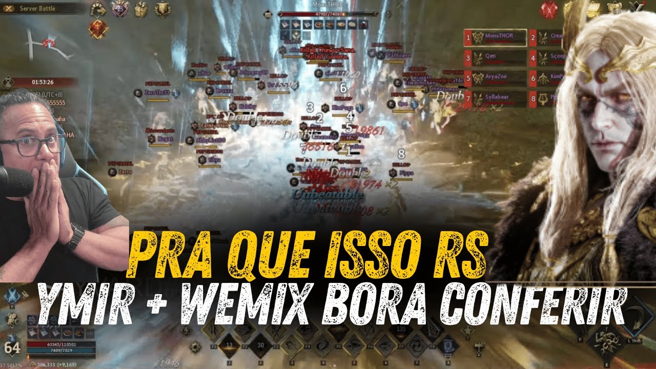 LEGEND OF YMIR - TENHO 200 CUPONS AQUI ! VAMOS FALAR DA WEMIX E FICAR ATUALIZADOS