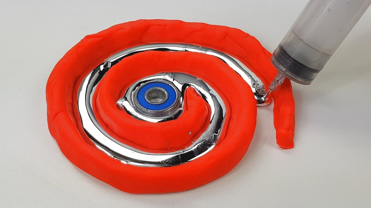 O FAMOSO SPINNER ESPIRAL DE METAL LÍQUIDO!
