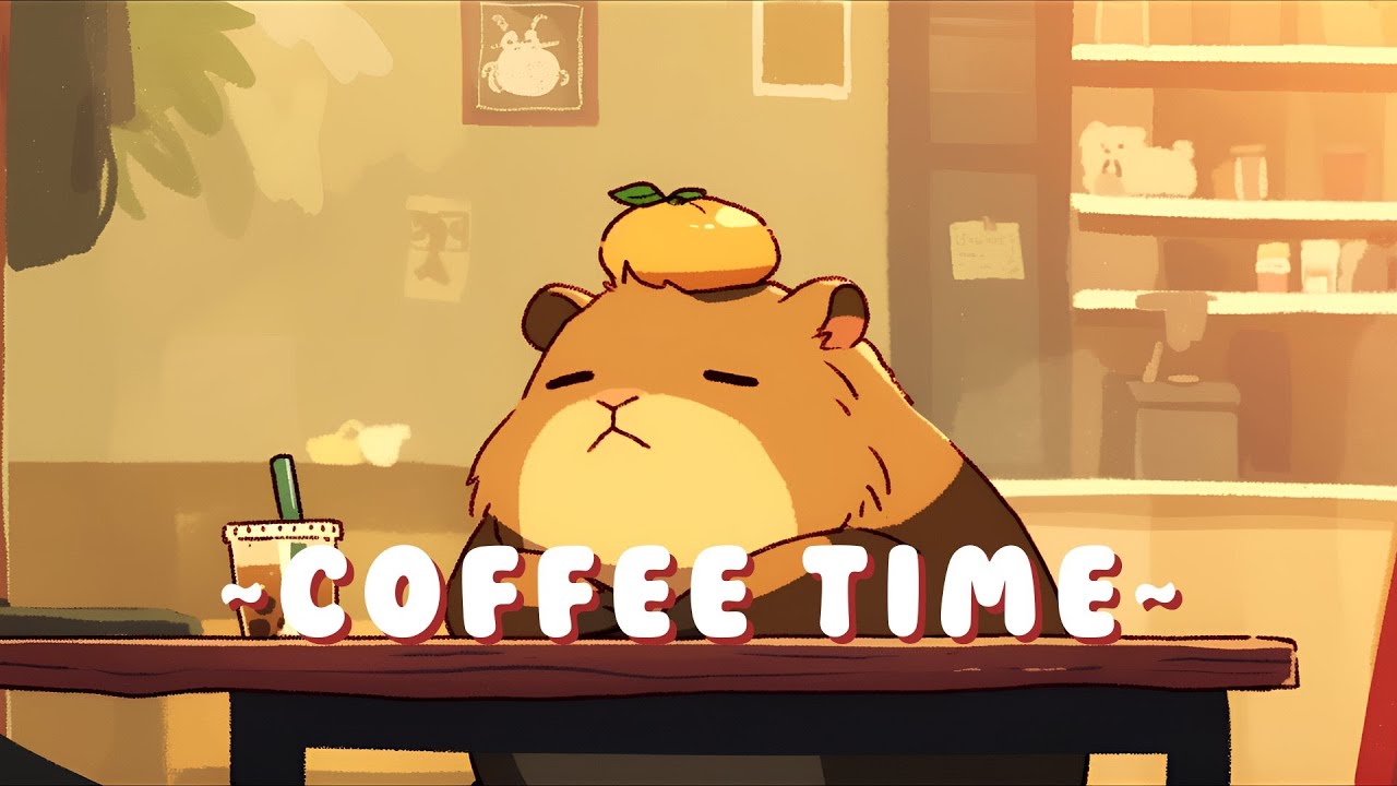 Capybara Chill Radio - Relaxing Beats to Study/Sleep/Chill ~ Cozy Atmosphere ~ 📚 🎵