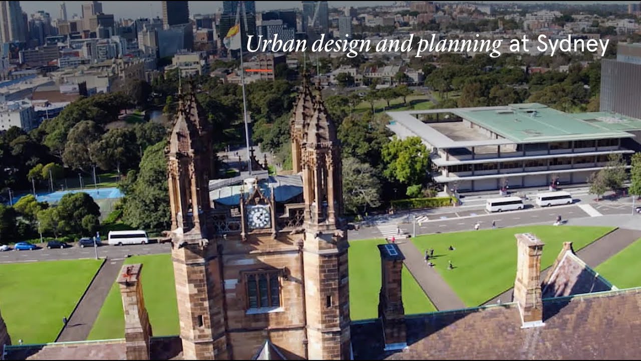 Urban Design and Planning at the University of Sydney