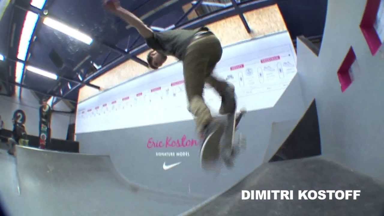 Snowbeach and friends at the Nike skatepark...
