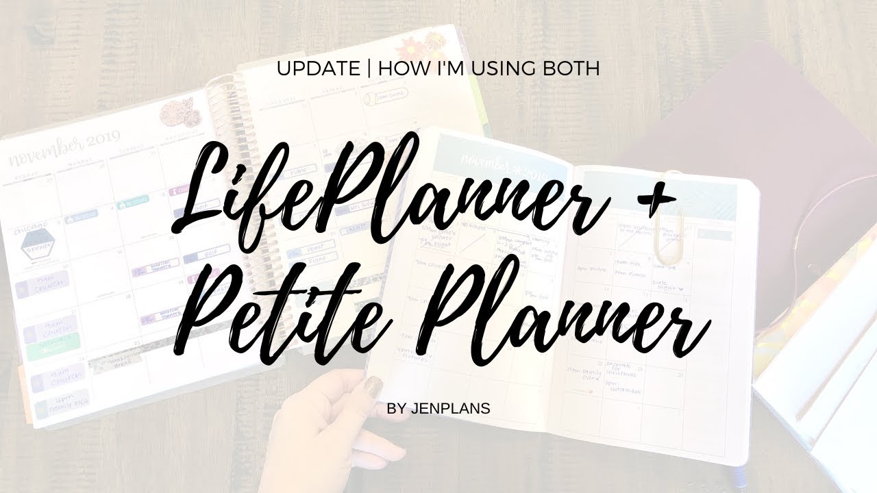 UPDATE | How I'm using my Erin Condren LifePlanner and Petite Daily Together