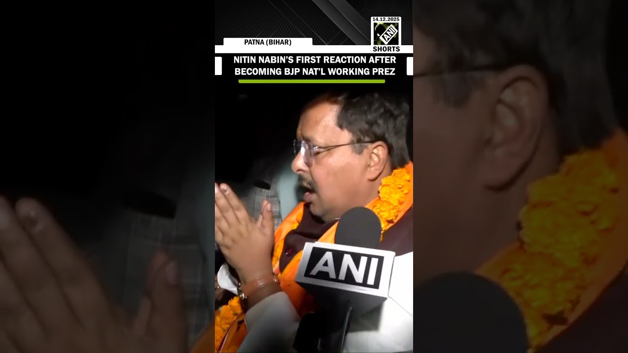 &ldquo;I have PM&rsquo;s blessings&hellip;&rdquo; Nitin Nabin&rsquo;s first reaction after becoming BJP National Working President