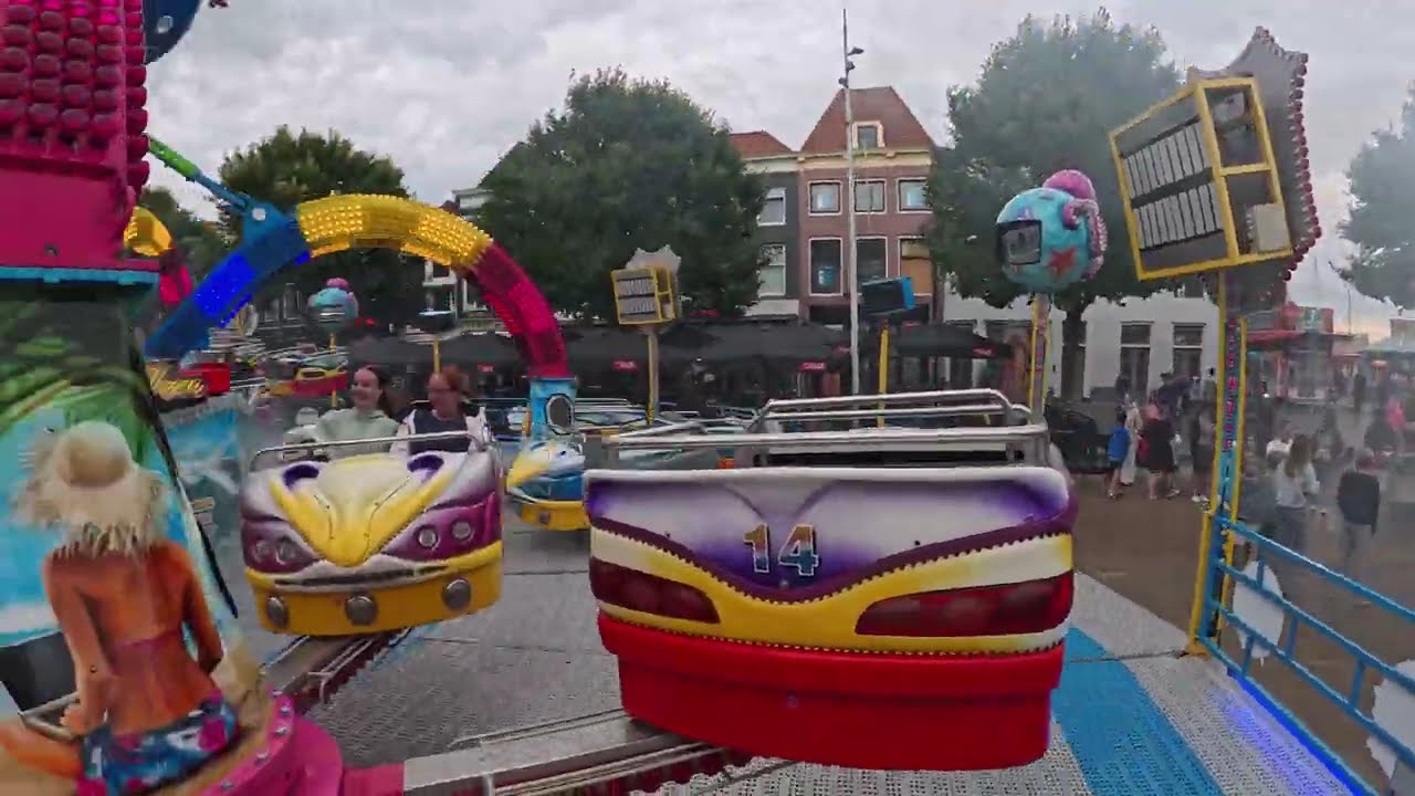 🌊 Power Wave Onride – Marel van der Veen’s Schwarzkopf Polyp op Kermis Vlissingen 2025 🎡