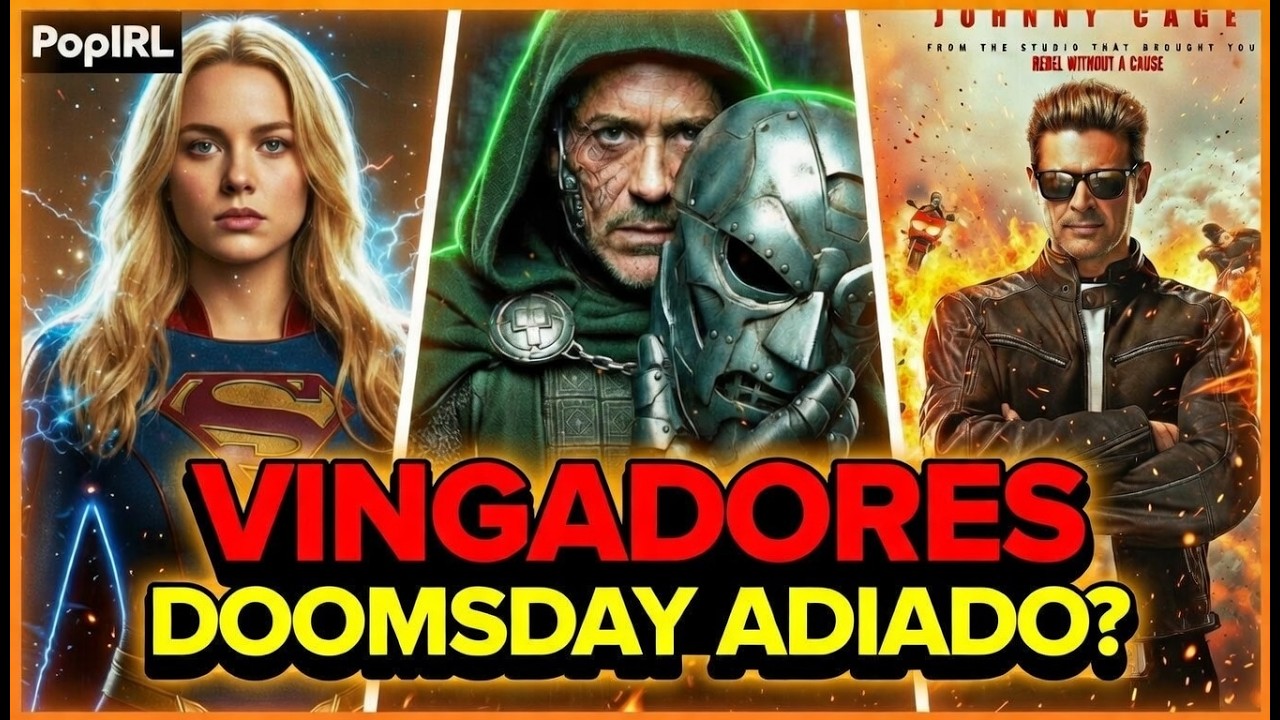 VINGADORES: DOUTOR DESTINO SERA ADIADO!?  Os Maiores lançamentos do CINEMA em 2026