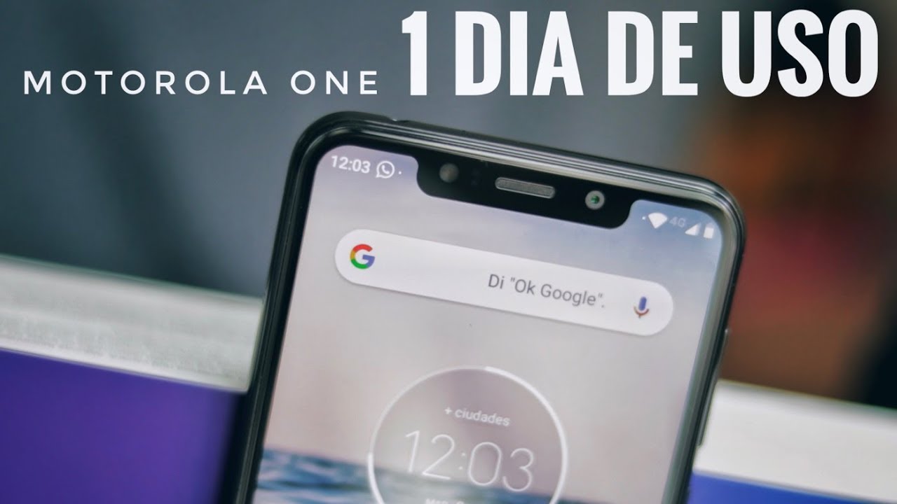 1 DIA DE USO: Motorola ONE (WOW!!!)