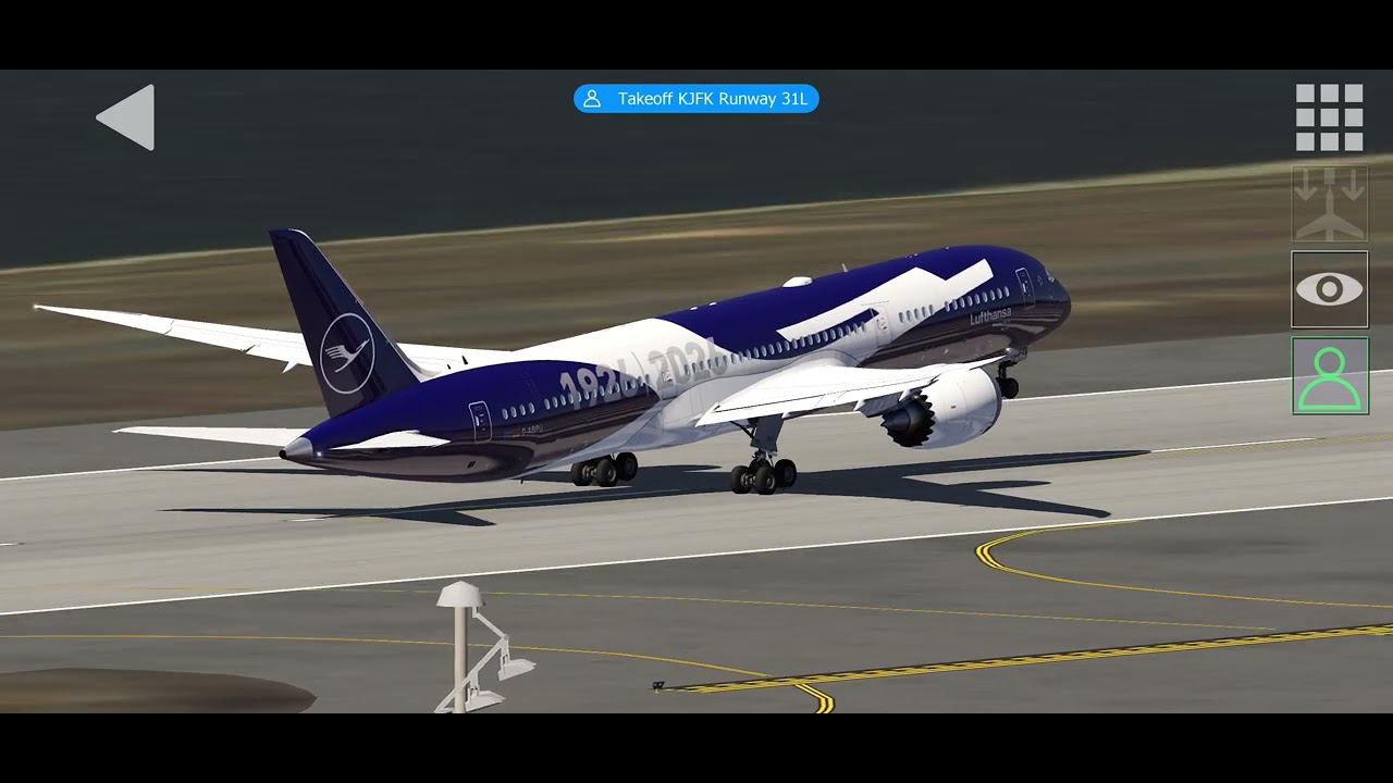 Lufthansa Boeing 787-9 #aeroflyfs 