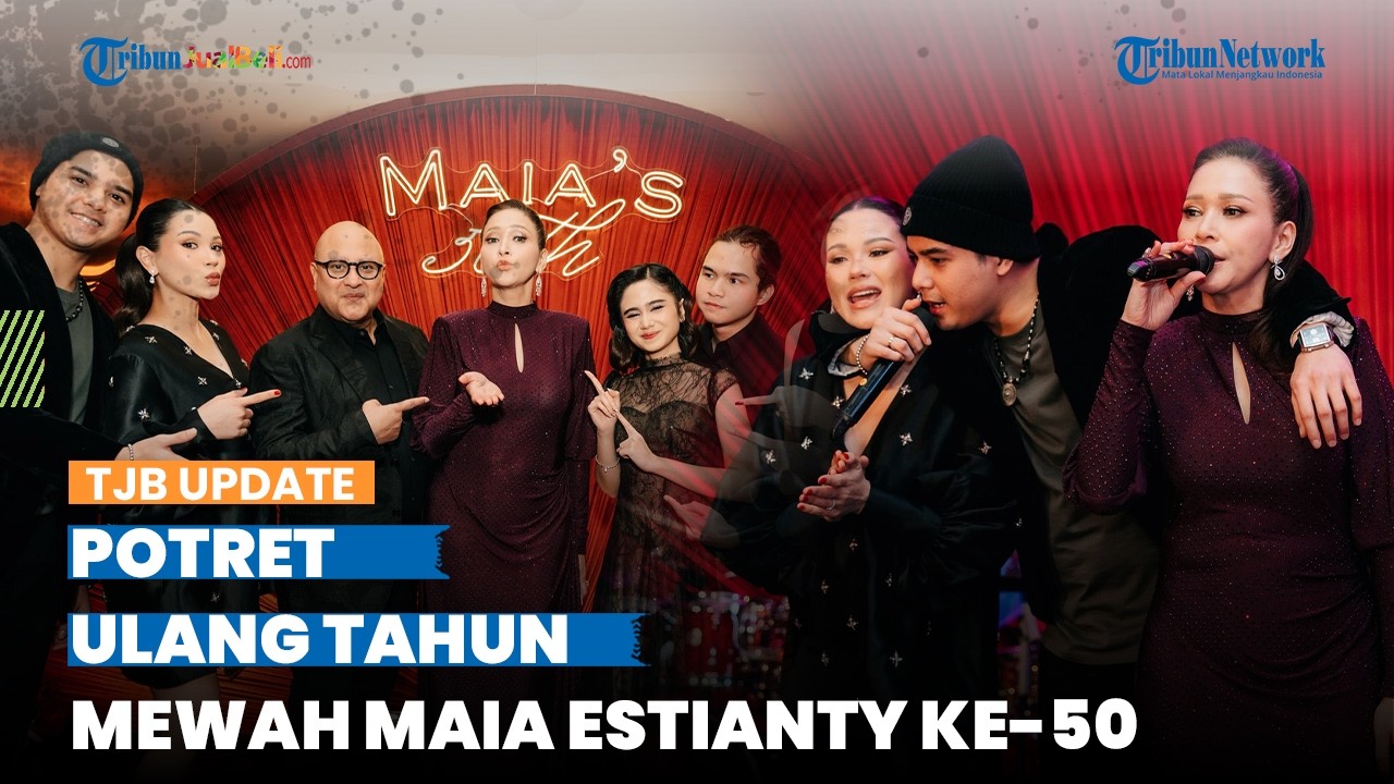 Potret Ulang Tahun Maia Estianty ke 50, Pesan Romantis dari Irwan Mussry