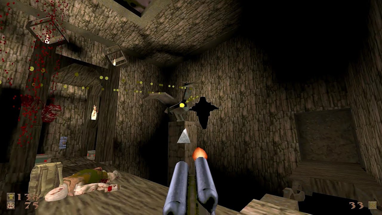 Quake - The Jurassic Cave - Nightmare 100% 