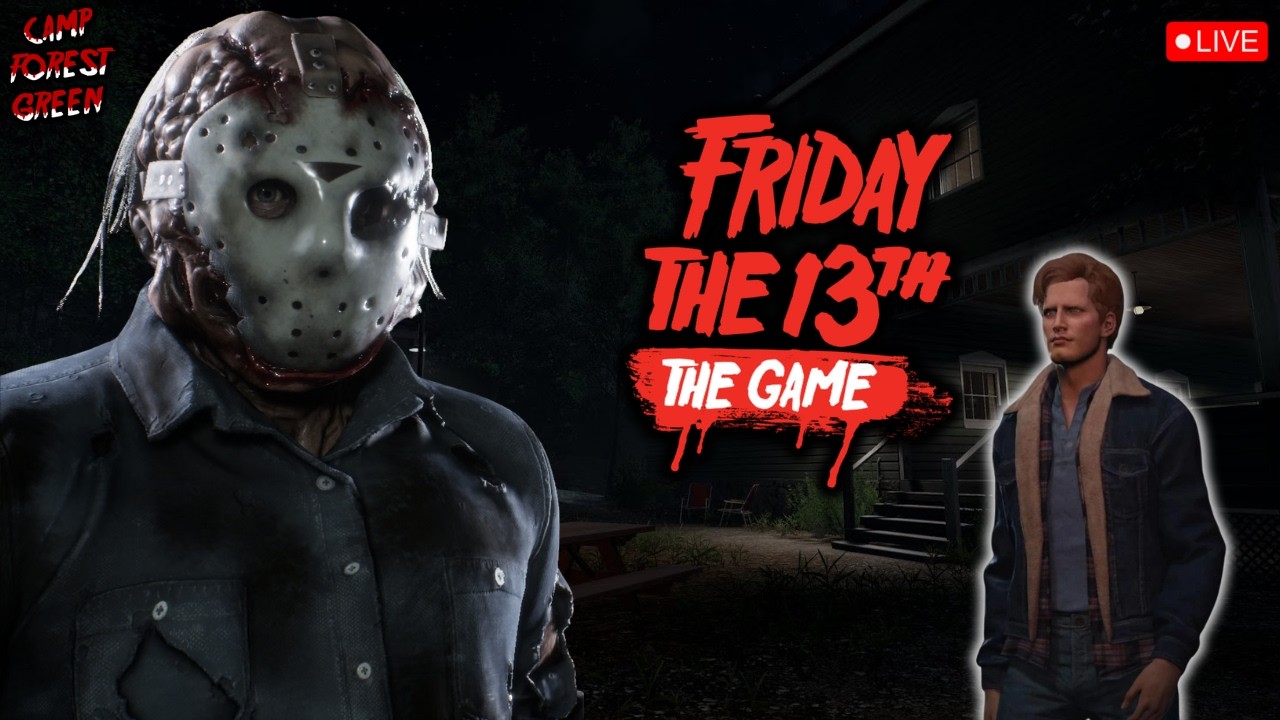 🔴FRIDAY THE 13TH: THE GAME! - Camp Forest Green #9