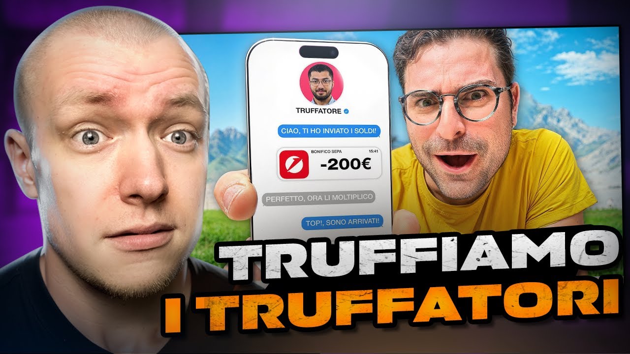 Giampytek Ha TRUFFATO un TRUFFATORE... di nuovo. (truffa WhatsApp)