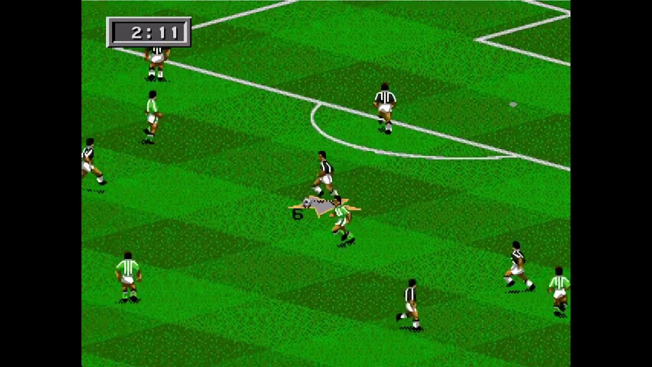 Fifa95 - HACK Demo - Santos x Palmeiras