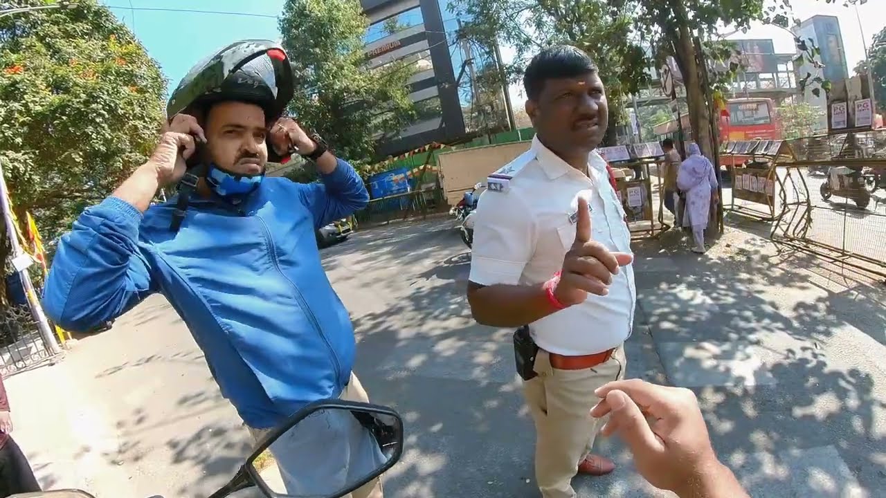 Police caught me!!!