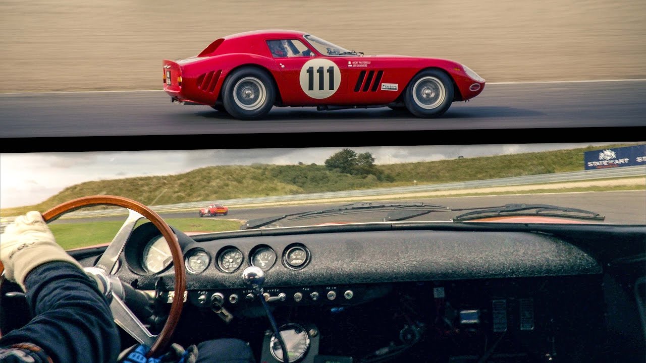 Ferrari 250 GTO onboard racing