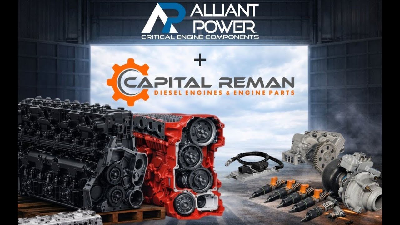 Alliant Power Acquires Capital Reman Exchange | Complete Heavy-Duty Diesel Engine Solutions
