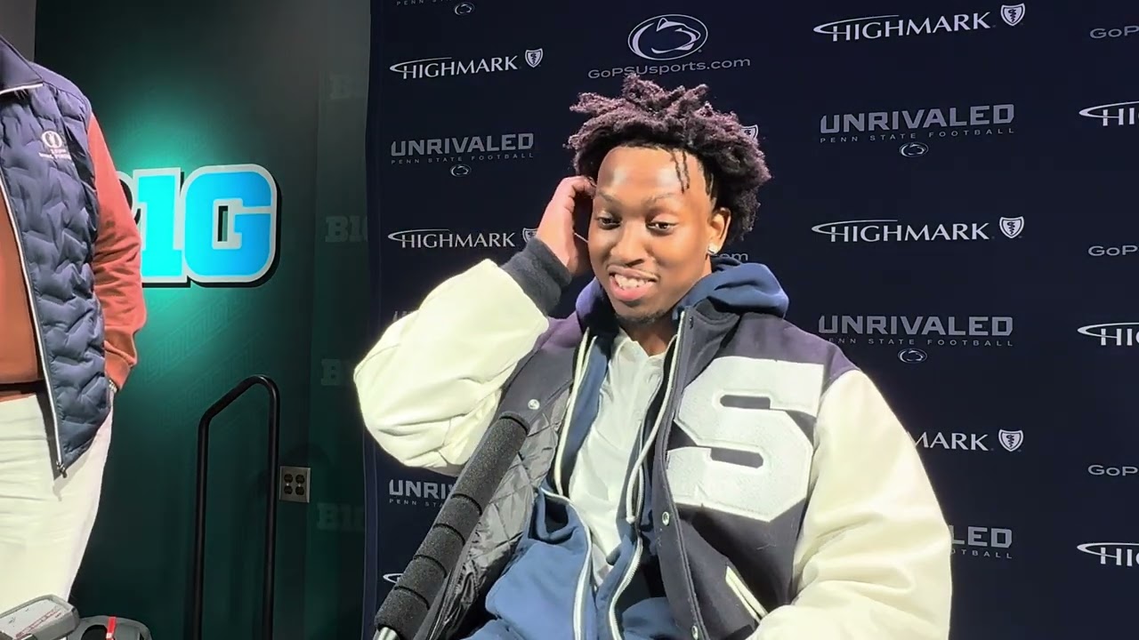 Penn State running back Kaytron Allen on his career-best day against Michigan State