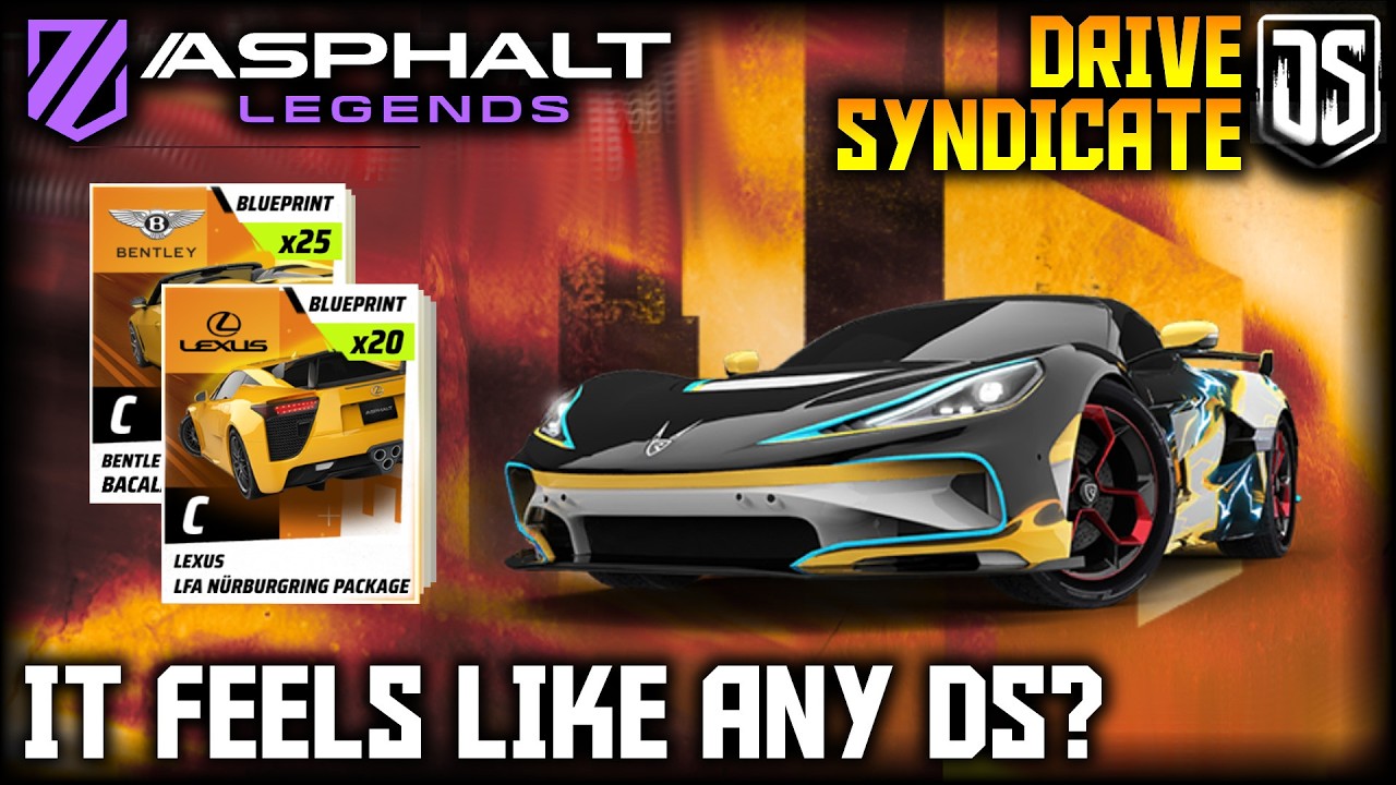 Drive Syndicate Side Stories? FREE LEXUS LFA!! (Asphalt Legends)