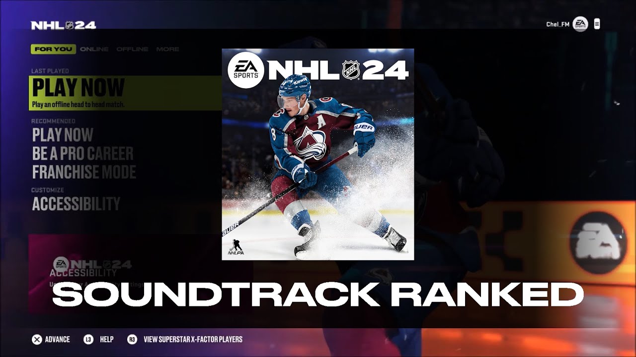 NHL 24 SOUNDTRACK RANKED