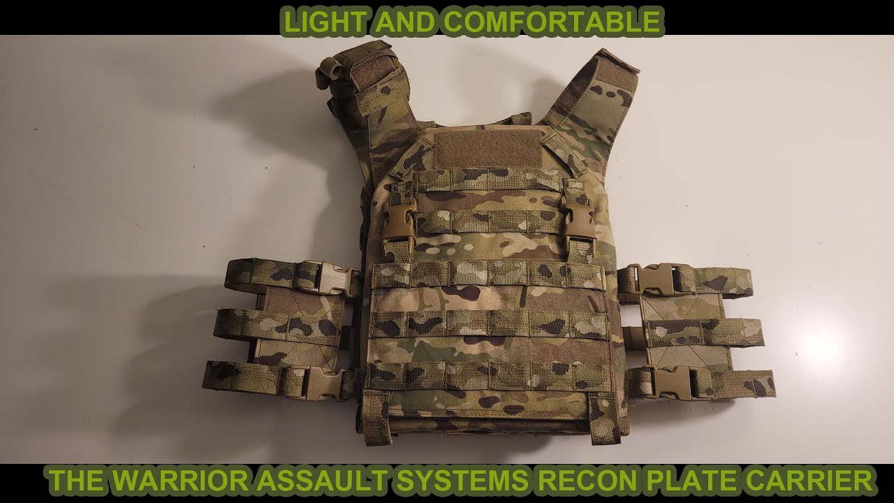 Light and comfortable, the Warrior Assault Systems Recon Plate Carrier, Review.