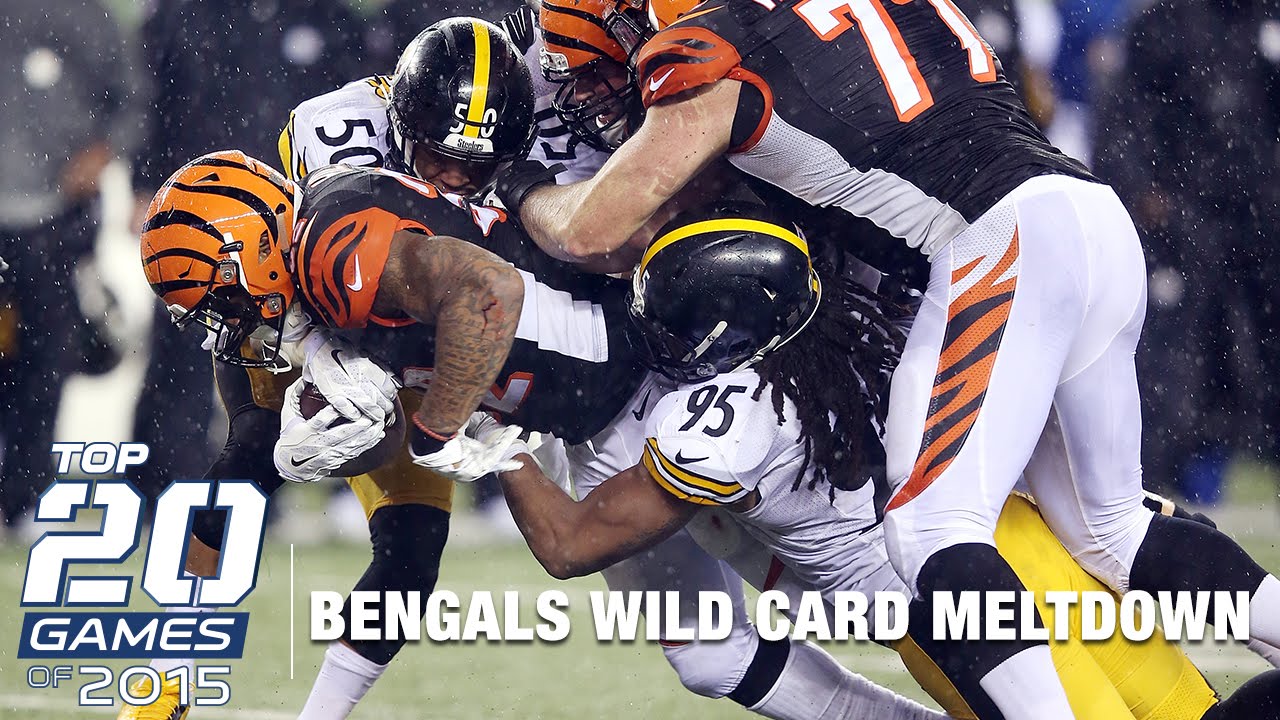 #7: Steelers vs. Bengals (Mic'd Up) | Top 20 Games of 2015 | Inside the NFL