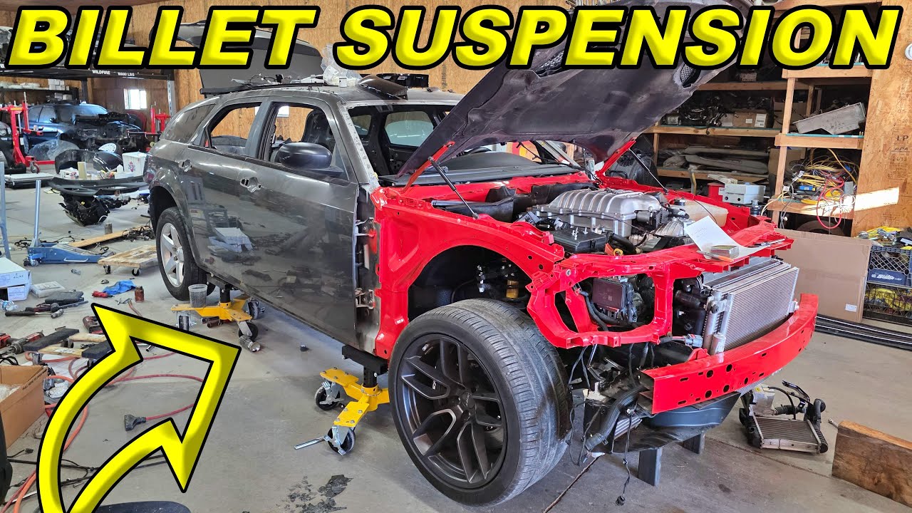JAILBREAK Dodge SRT Hellcat Magnum Gets Full BILLET Suspension!