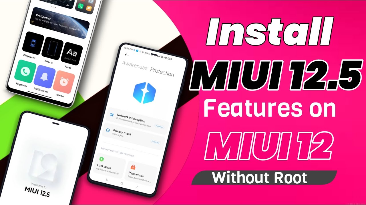 Install MIUI 12.5 Mostly Features on Your MIUI 12 without root | MIUI 12.5 Features