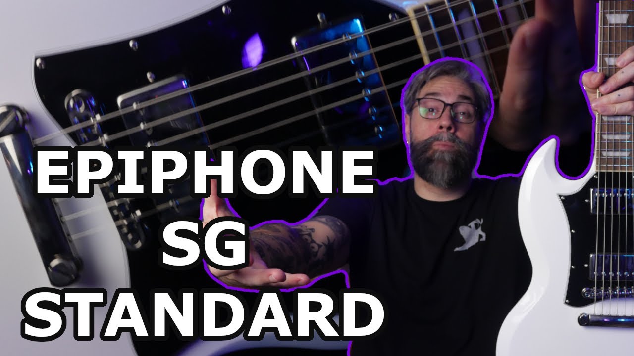 Лучшая бюджетная гитара в стиле дум-метал: Epiphone SG Standard