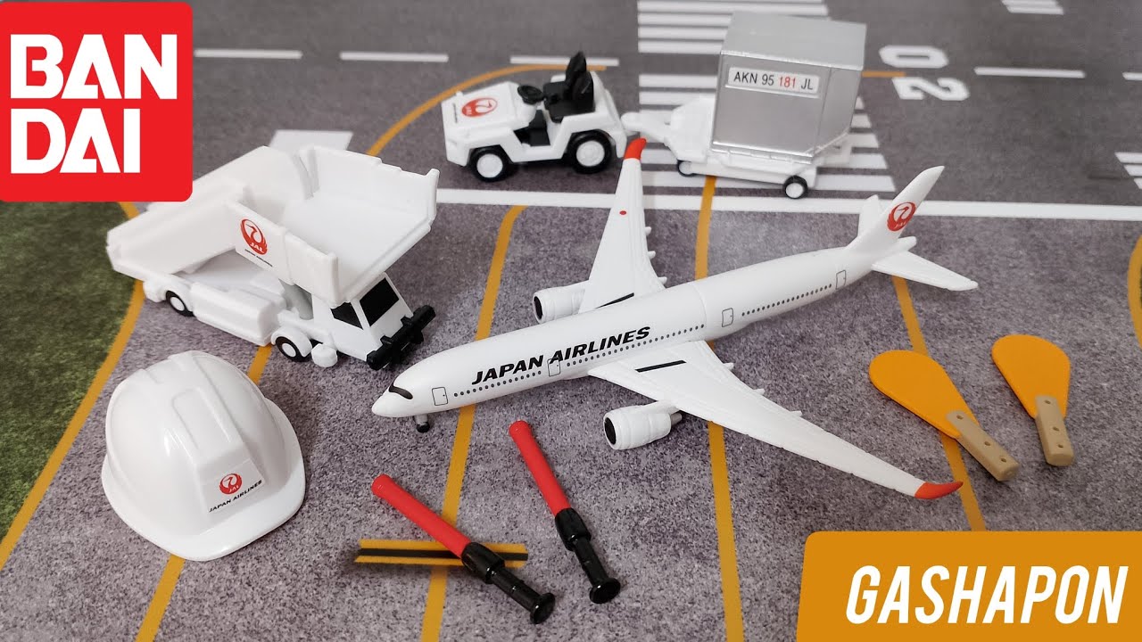 Bandai Gashapon | Japan Airlines Capsule Toys