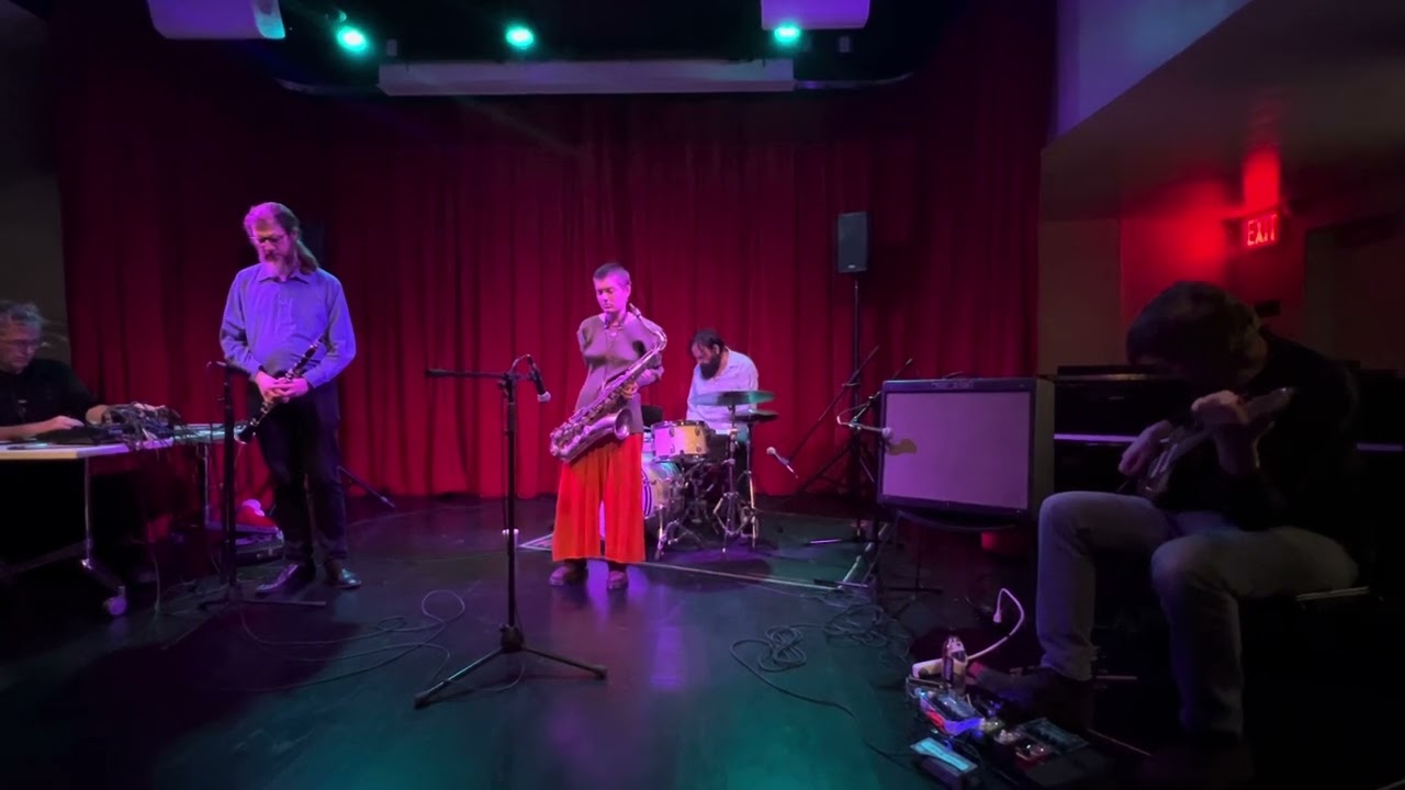 Thurston Moore Zoh Amba Jon Liedecker Ryan Sawyer & Alex Ward The Stone NYC USA (3) 4th Dec 2024
