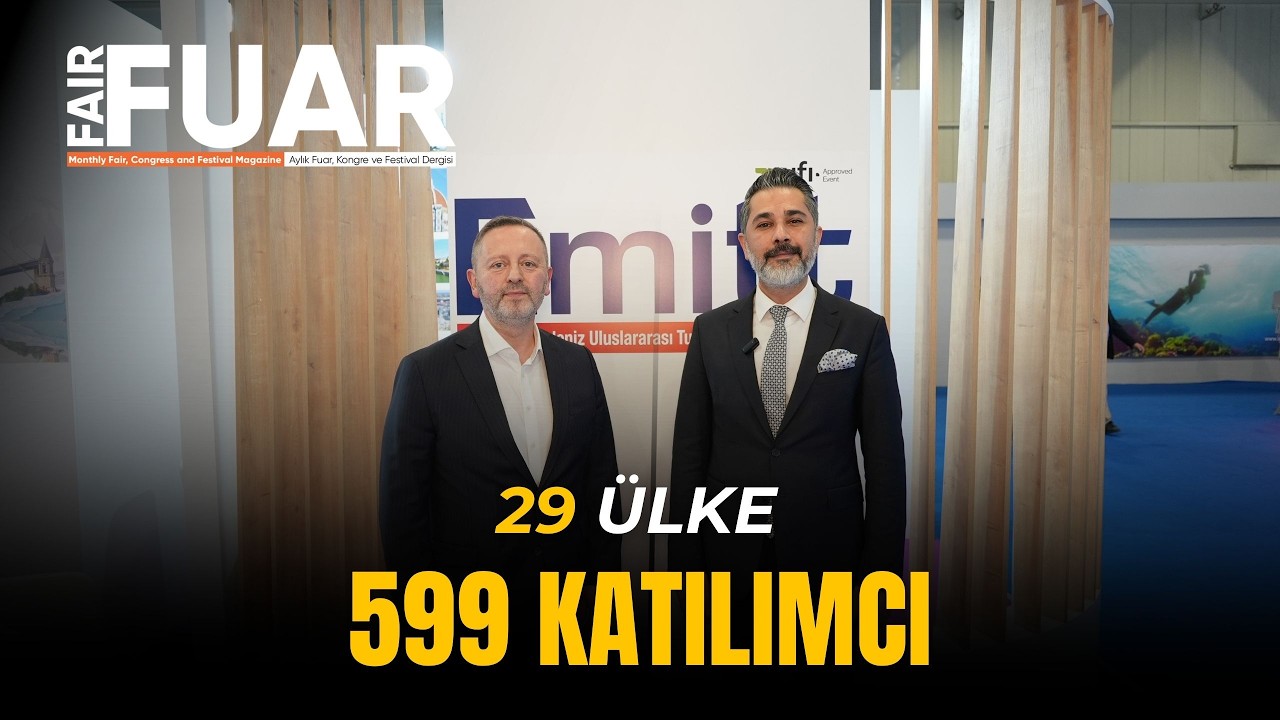 Turizm sektörünün en önemli fuarlarından EMITT, İstanbul Fuar Merkezi’nde 29. kez kapılarını açtı.