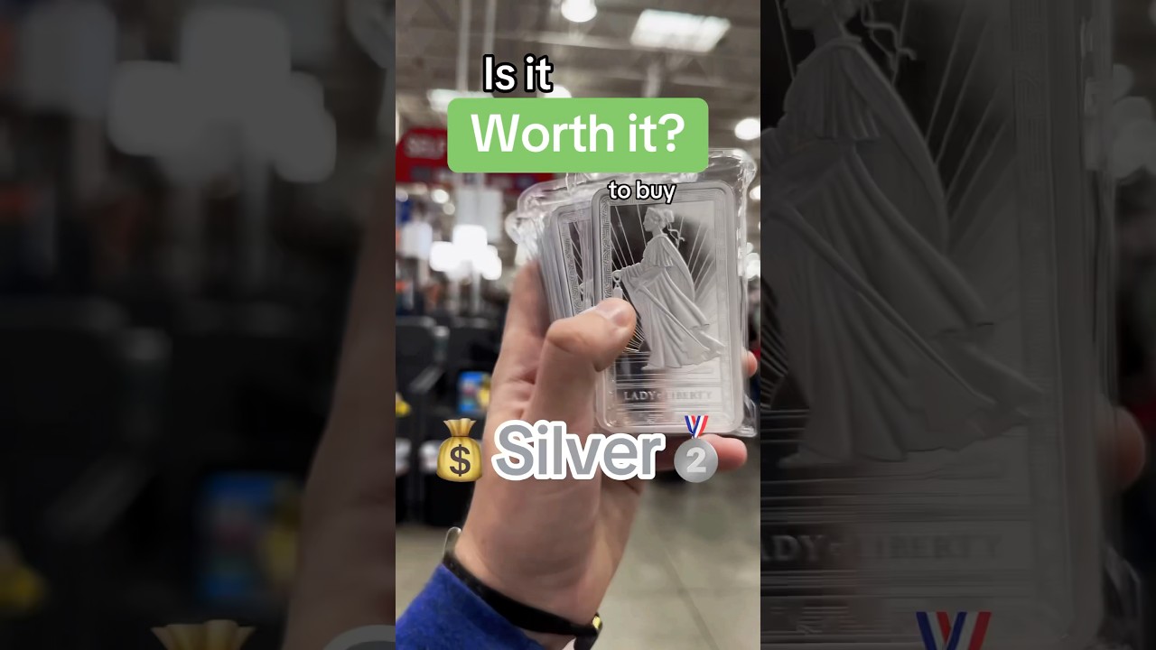 Is it actually worth it to get Silver from Costco? 🤔💰🥈